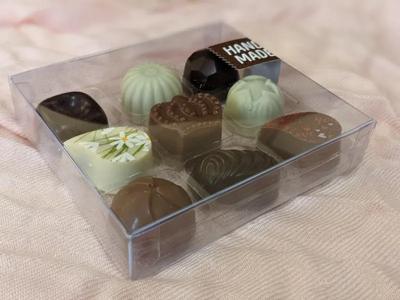 Pralinky plněné 9ks